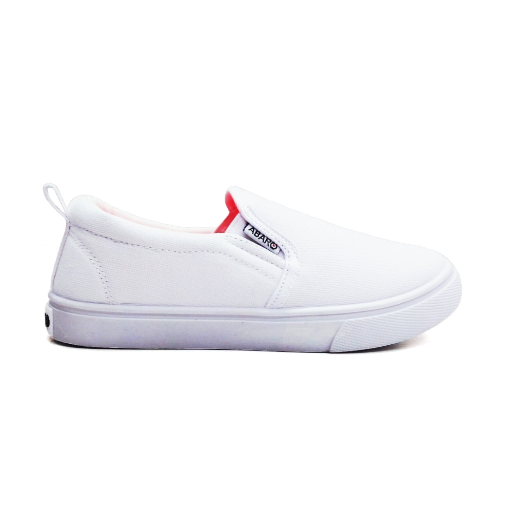white canvas shoes for school